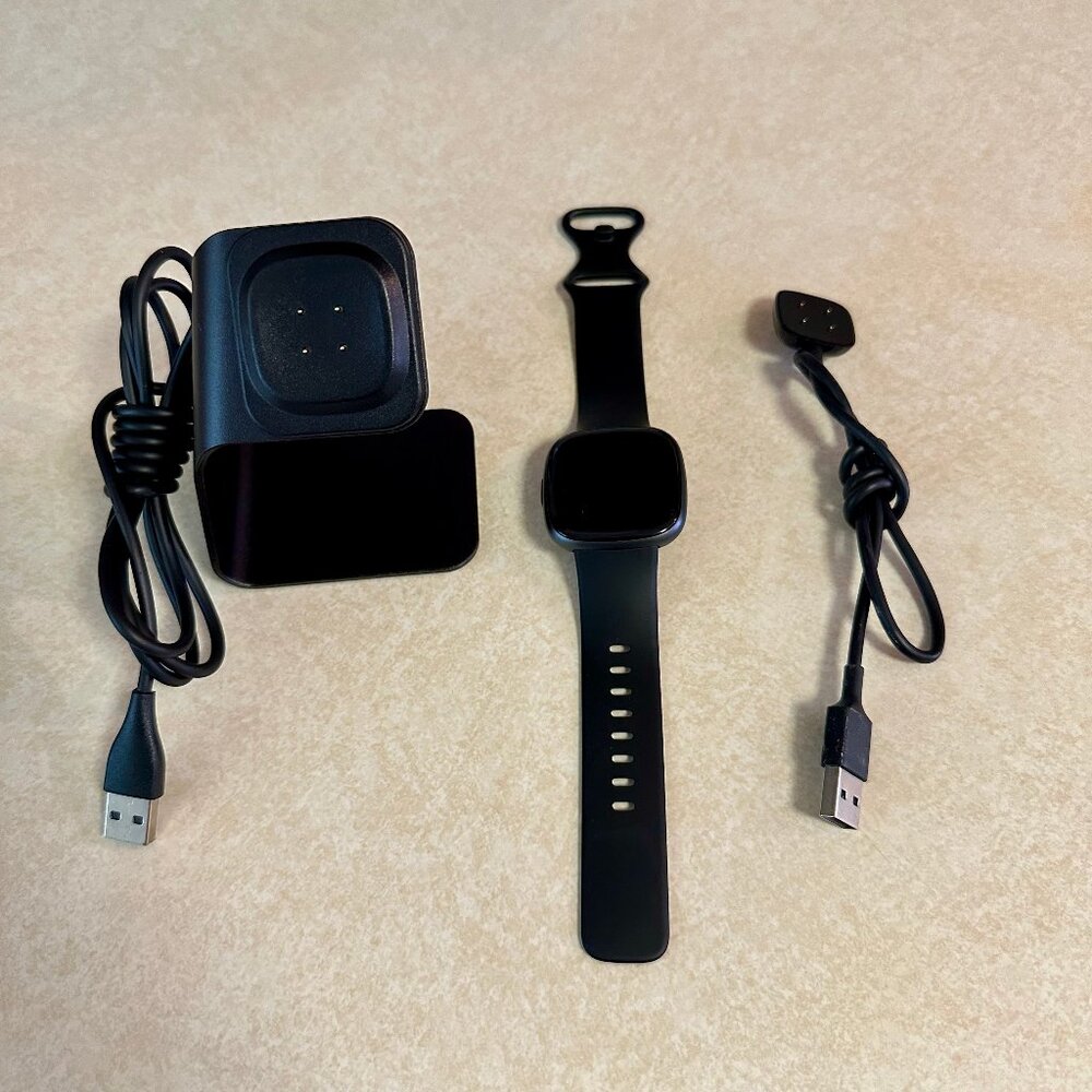 Fitbit Versa 4 with Charging Stand